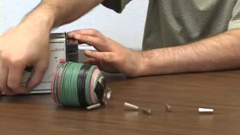 Electromagnet 5: Rods Falling (Reverse in Slow Motion)